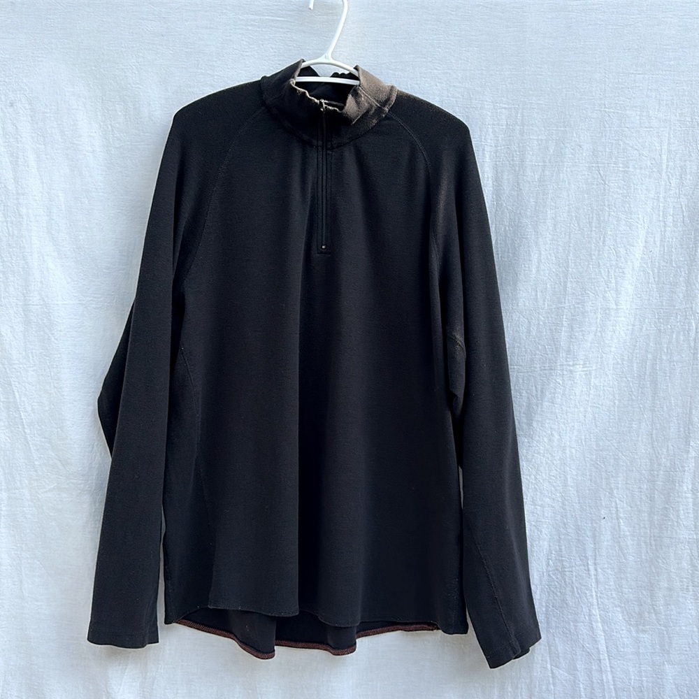 Eddie Bauer Ebtek Oversized Quarter Zip Sweater